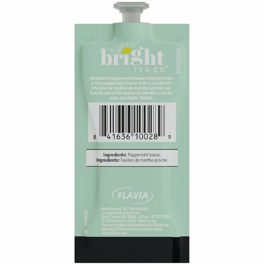 The Bright Tea Co. Peppermint Herbal Freshpack - Compatible with Flavia Aroma Creation 300 600