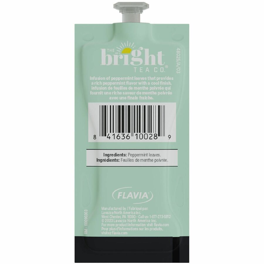 The Bright Tea Co. Peppermint Herbal Freshpack - Compatible with Flavia Aroma Creation 300 600
