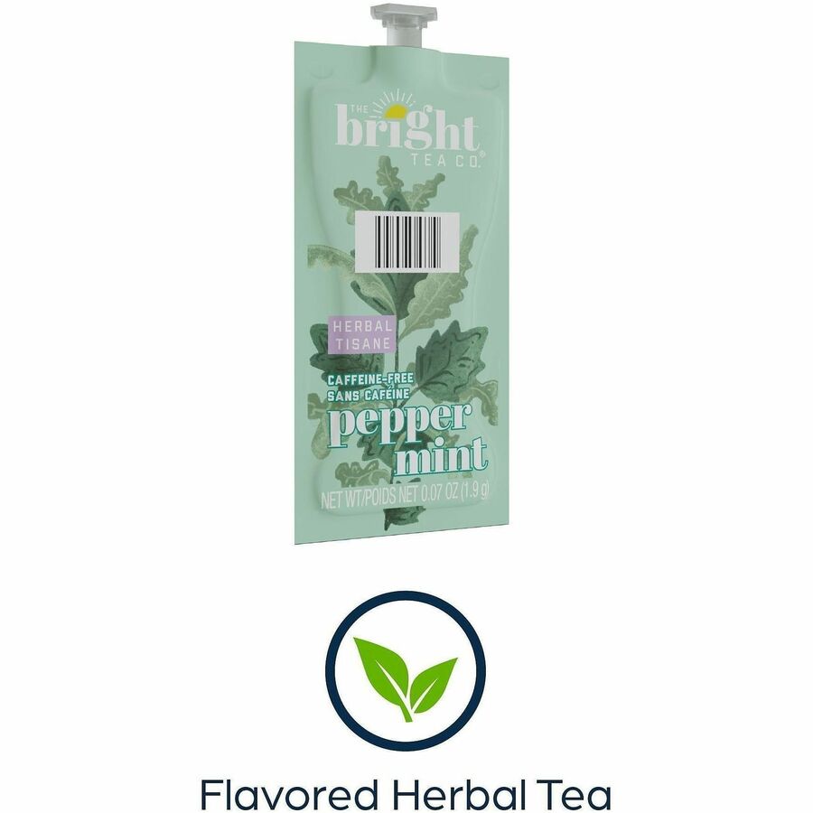 The Bright Tea Co. Peppermint Herbal Freshpack - Compatible with Flavia Aroma Creation 300 600