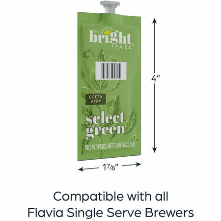 The Bright Tea Co. Select Green Freshpack - Compatible with Flavia Aroma Creation 300 600