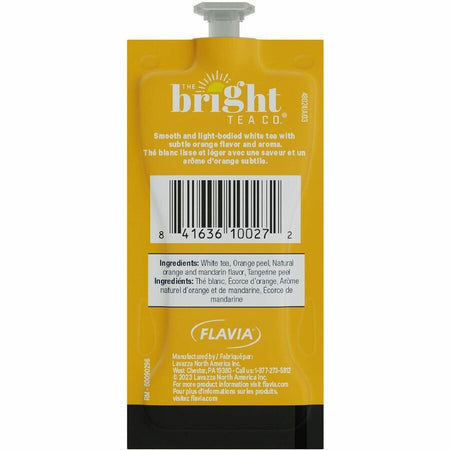 The Bright Tea Co. White with Orange Freshpack - Compatible Flavia Aroma Creation 300