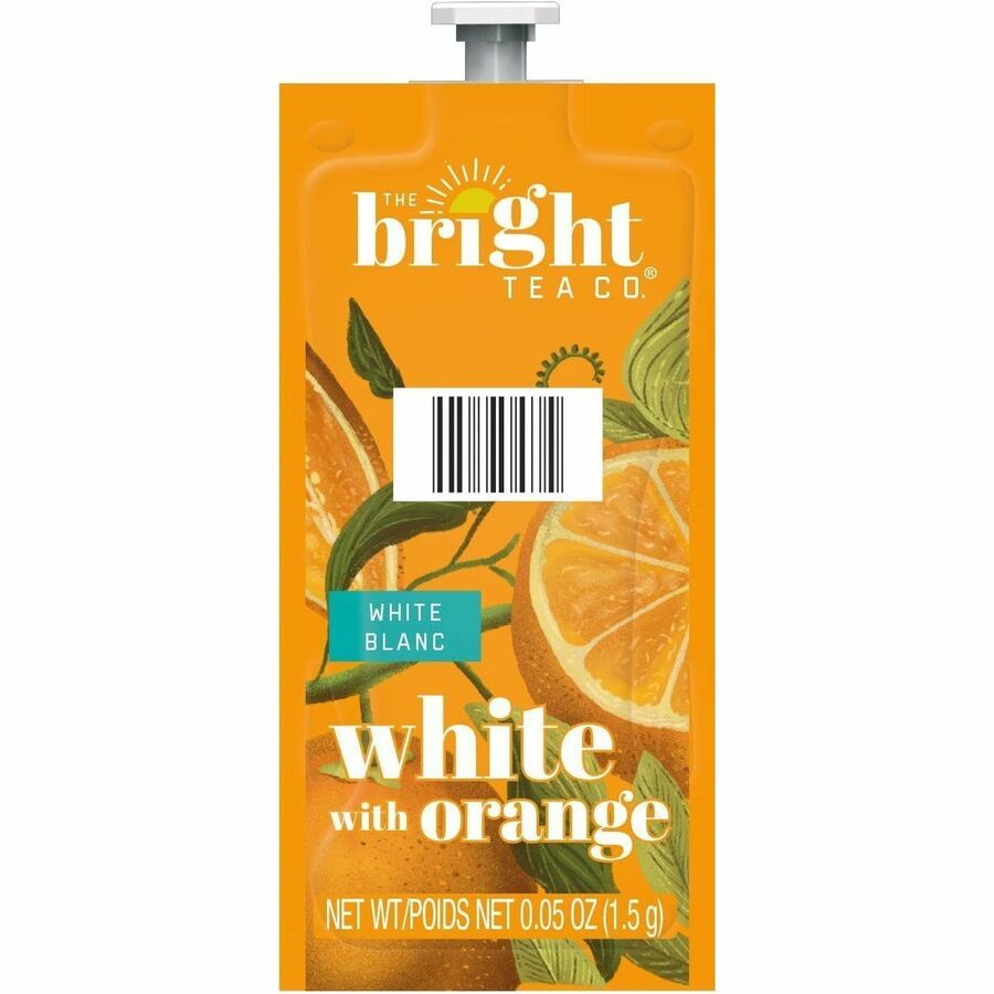 The Bright Tea Co. White with Orange Freshpack - Compatible Flavia Aroma Creation 300