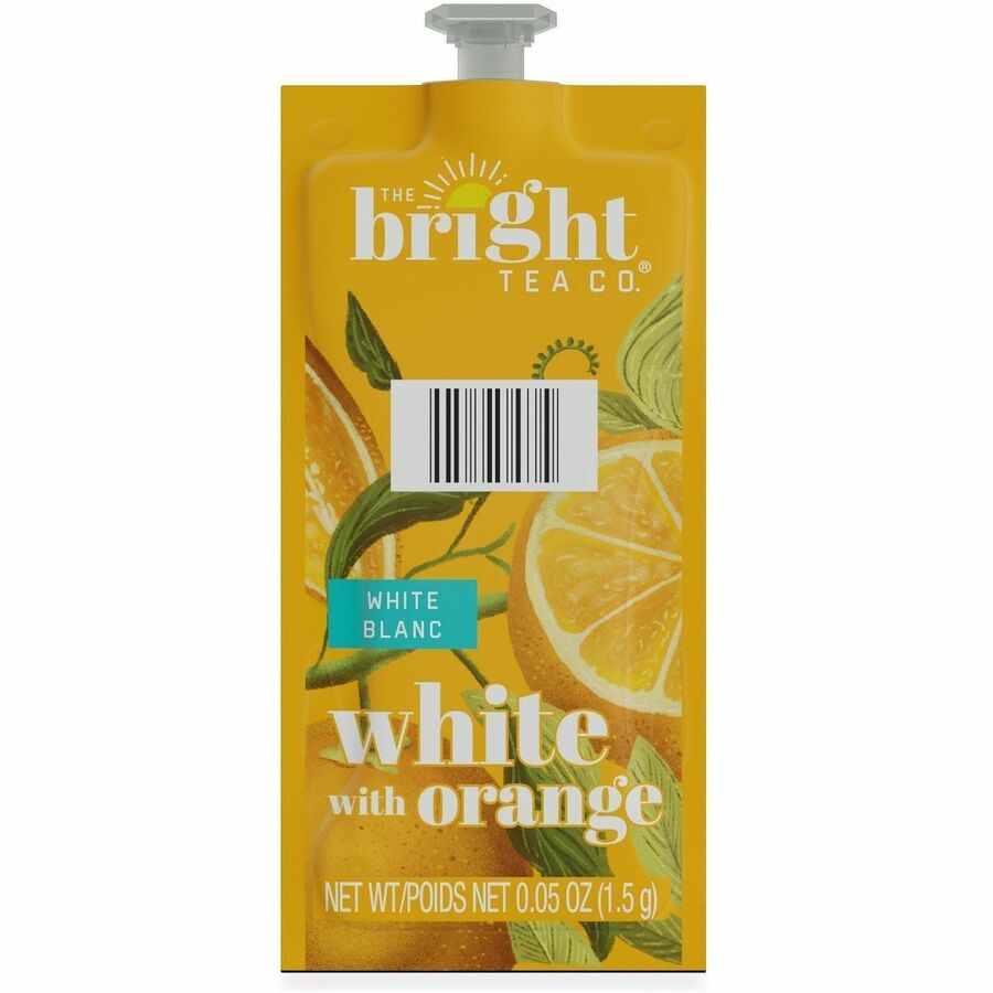 The Bright Tea Co. White with Orange Freshpack - Compatible Flavia Aroma Creation 300