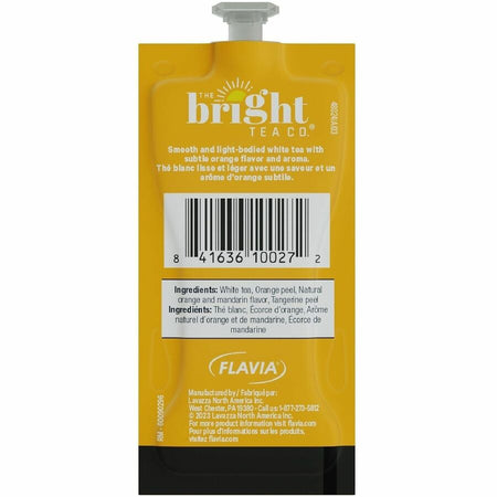 The Bright Tea Co. White with Orange Freshpack - Compatible Flavia Aroma Creation 300