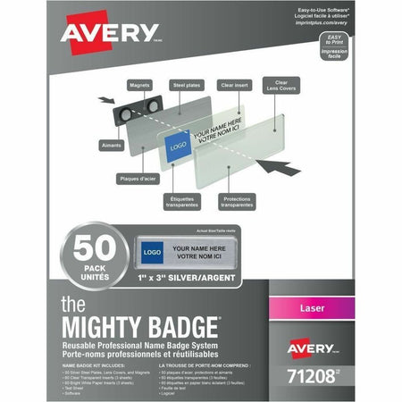 The Mighty Badge&reg; by Avery&reg; Name Badge Kit - 1100