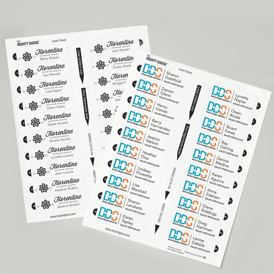 The Mighty Badge&reg; by Avery&reg; Reusable Magnetic Professional Name Badge Kits - Alternate-Image7