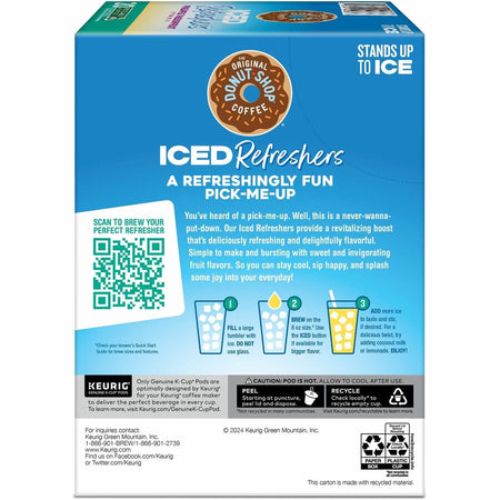 The Original Donut Shop® Iced Refreshers - Pineapple Passionfruit - 20 / Box - Coffee