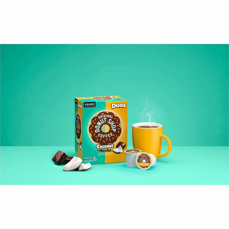 The Original Donut Shop® K-Cup Pod Coffee - Compatible with Keurig Brewer - Regular - Medium - Coconut Mocha