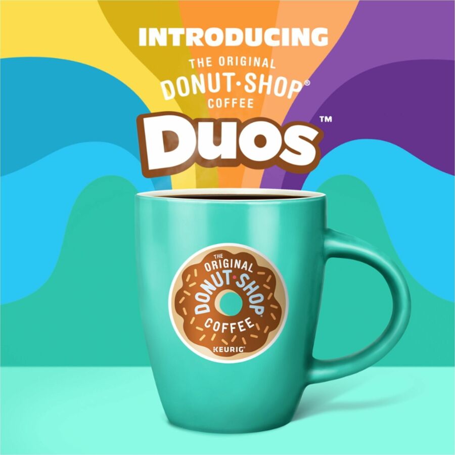 The Original Donut Shop® K-Cup Pod Coffee - Compatible with Keurig Brewer - Regular - Medium - Coconut Mocha