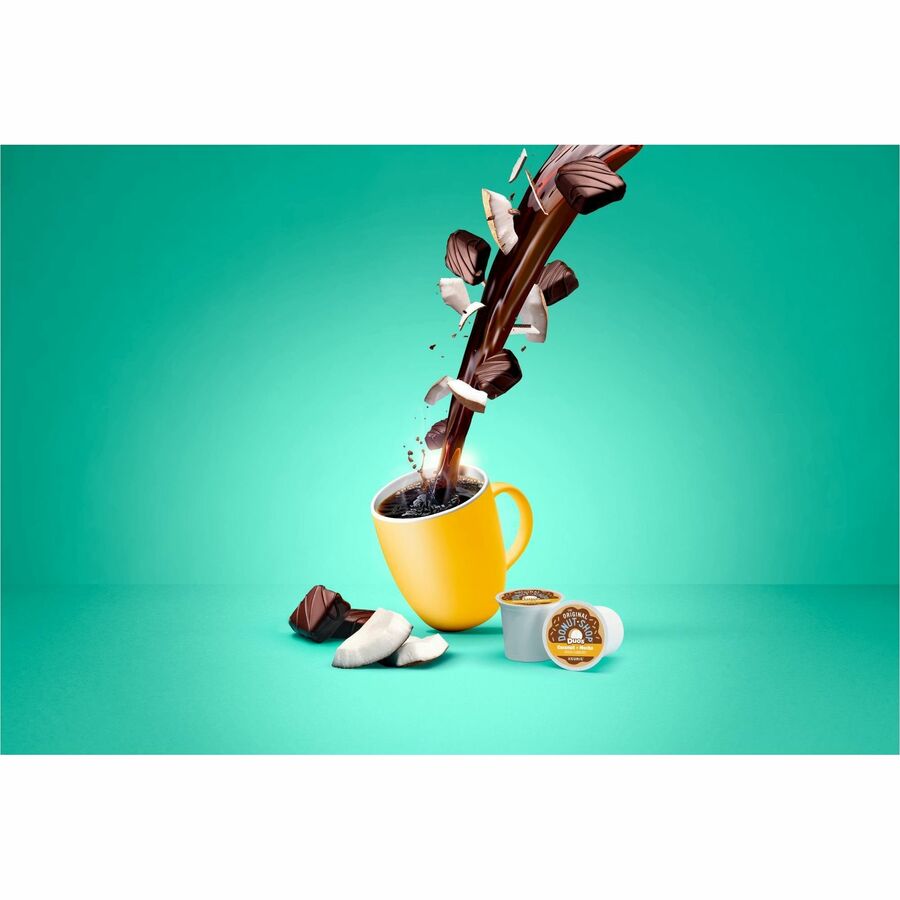 The Original Donut Shop® K-Cup Pod Coffee - Compatible with Keurig Brewer - Regular - Medium - Coconut Mocha