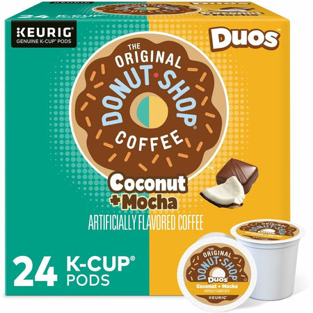 The Original Donut Shop® K-Cup Pod Coffee - Compatible with Keurig Brewer - Regular - Medium - Coconut Mocha