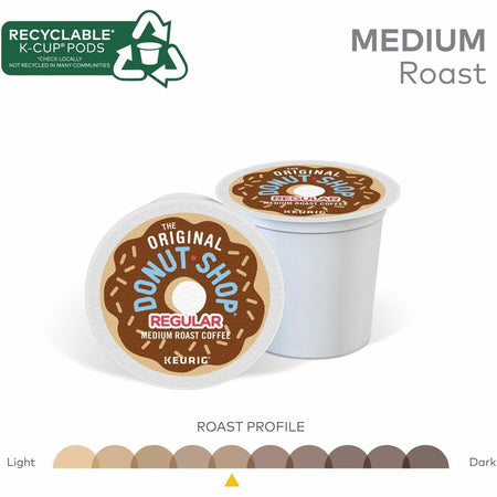 The Original Donut Shop® K-Cup Pod Regular Keurig Single-Serve Pods Medium Roast Coffee 24 Count