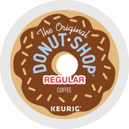 The Original Donut Shop® Regular Coffee K-Cups - Smoky Flavor - 24/Box
