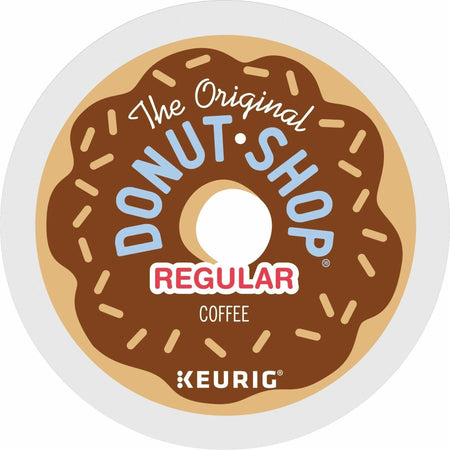 The Original Donut Shop® Regular Coffee K-Cups - Smoky Flavor - 24/Box