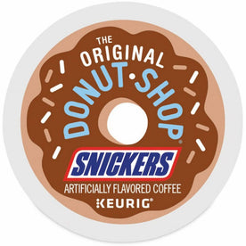 The Original Donut Shop® Snickers Coffee - Compatible with Keurig K-Cup Brewer - Mild - 24 / Box