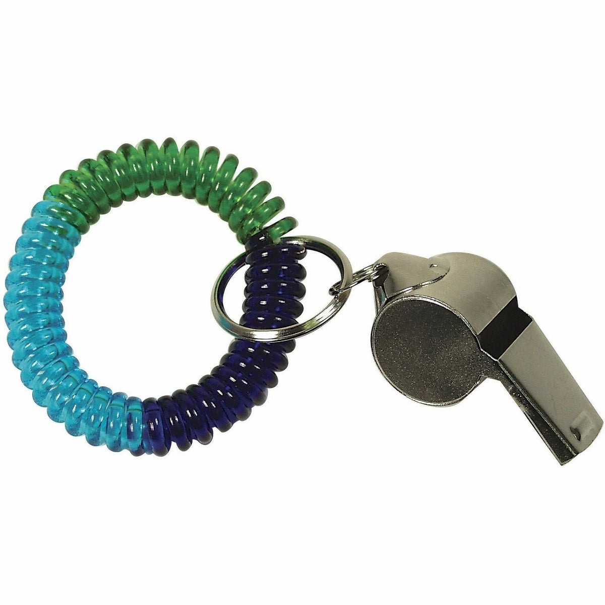 The Pencil Grip Wrist Coil Whistle - Stainless Steel - 1.5’’ Size - Sports Equipment
