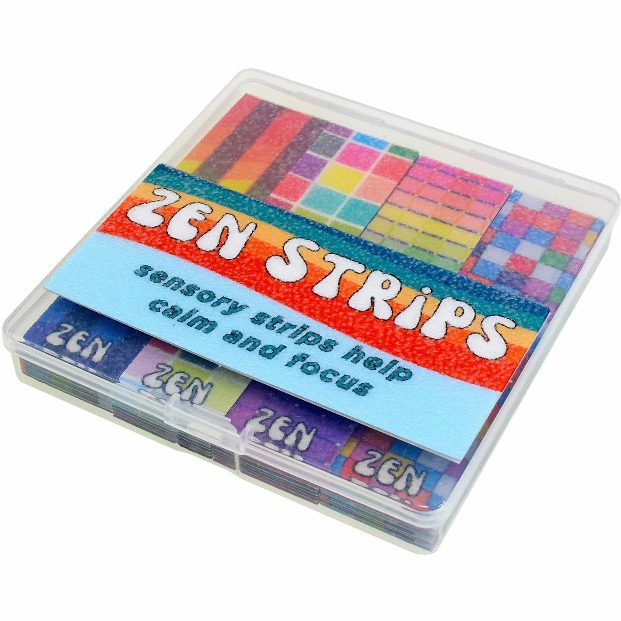 The Pencil Grip Zen Strips: Calming Sensory Tool - 40/Set - Learning Books & Activities