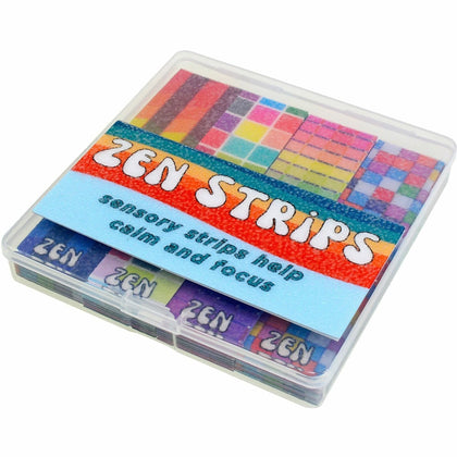 The Pencil Grip Zen Strips: Calming Sensory Tool - 40/Set - Learning Books & Activities