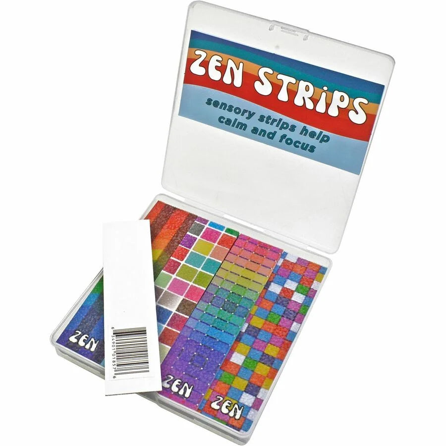 The Pencil Grip Zen Strips: Calming Sensory Tool - 40/Set - Learning Books & Activities
