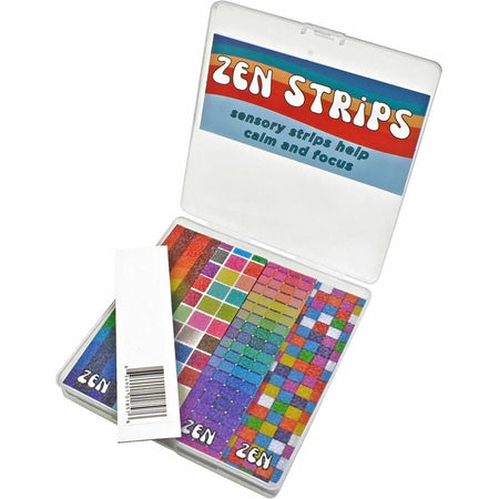 The Pencil Grip Zen Strips: Calming Sensory Tool - 40/Set - Learning Books & Activities
