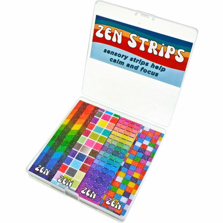 The Pencil Grip Zen Strips: Calming Sensory Tool - 40/Set - Learning Books & Activities