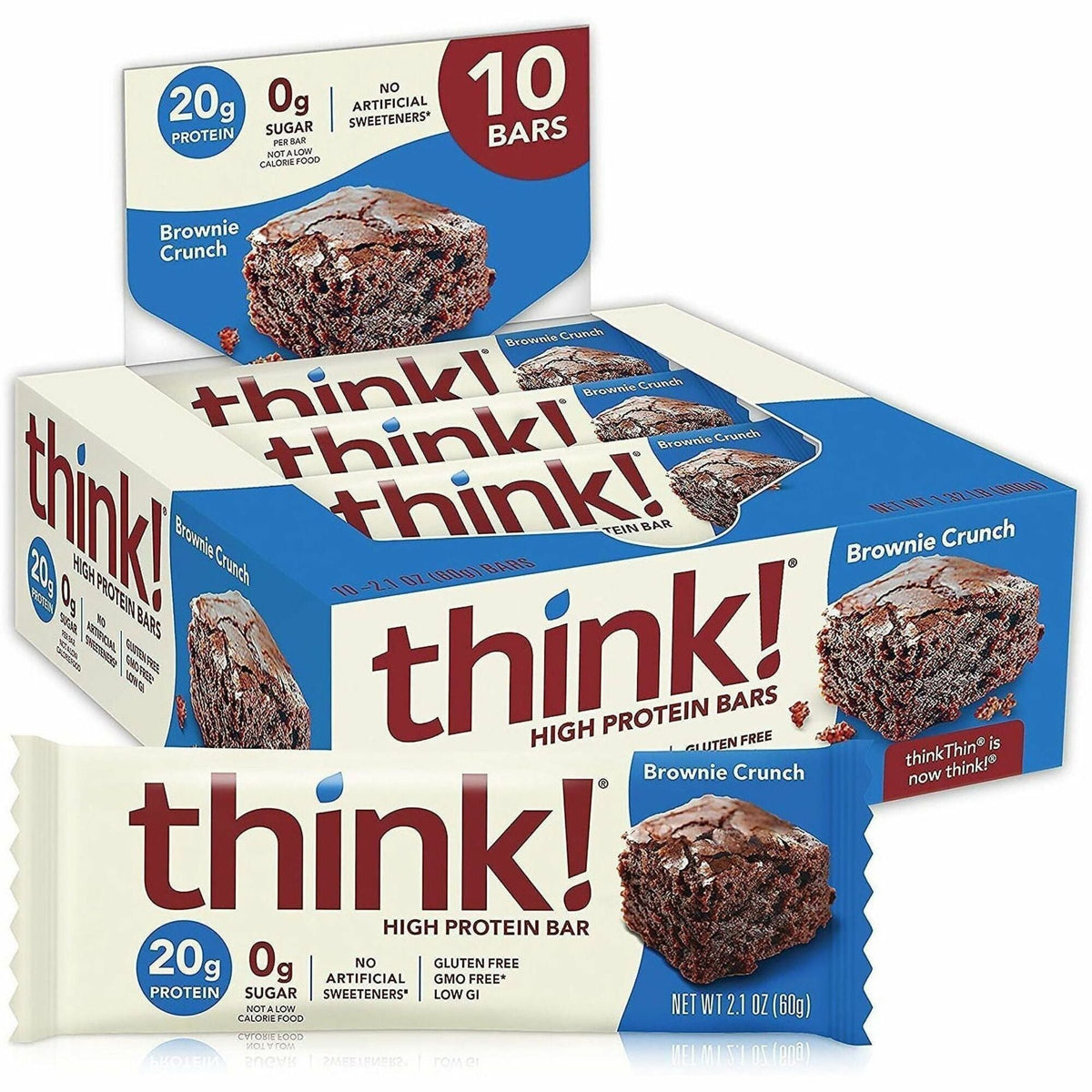 think! Brownie High Protein Bars - 2000