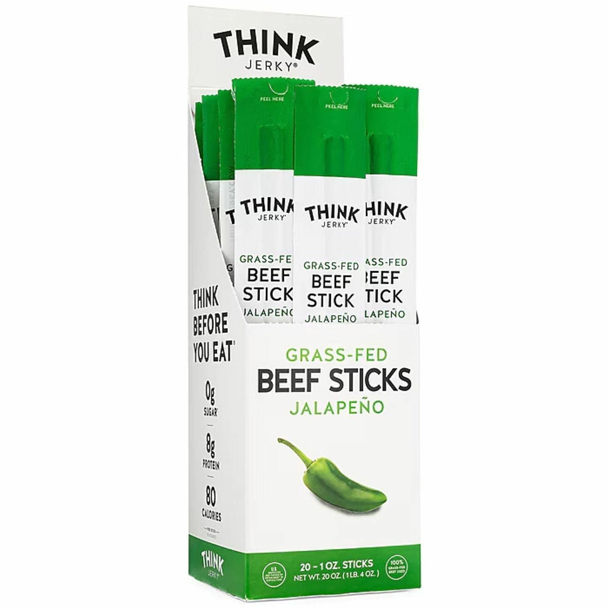 think! Jerky Beef Sticks - 2000