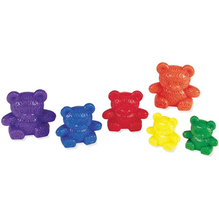 Three Bear Family Counters Set: Size Differentiation Learning Tool - Books & Activities