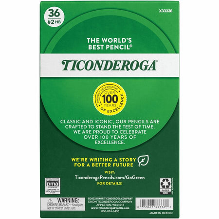 Ticonderoga My First Wood Pencil - Rear