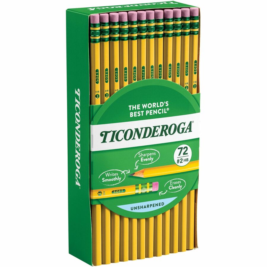 Ticonderoga No. 2 Pencils - Right