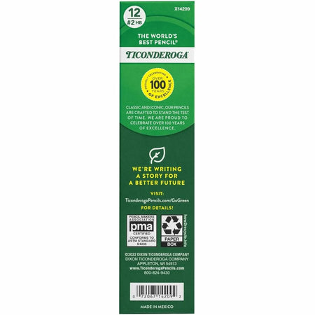 Ticonderoga Pre-Sharpened Erasable Checking Pencils - Blue Lead - HB - 1 Dozen - Specialty Marking & Colored
