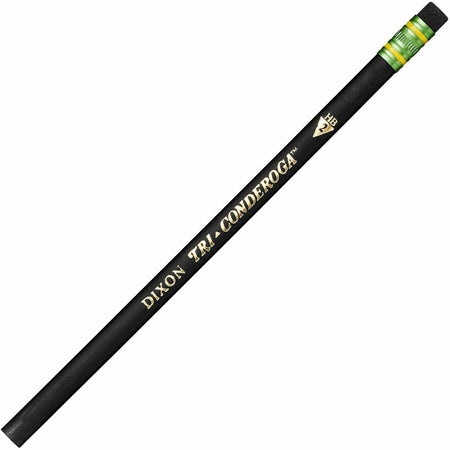 Ticonderoga Tri-Conderoga Wood-Cased Pencils with Sharpener - Right