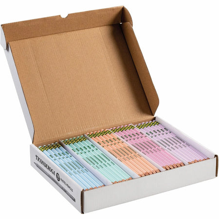 Ticonderoga Wood Pencils: Graphite Lead Assorted Barrel - 150/Box - Pencils