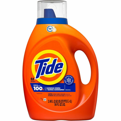 Tide Liquid Laundry Detergent: Original Scent 84 fl oz - Phosphate-free - Cleaning & Supplies