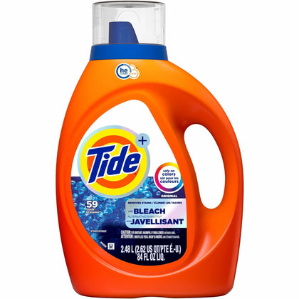 Tide Plus Liquid Detergent: Concentrated Laundry Fabric Cleaner - 84 fl oz - Cleaning & Supplies