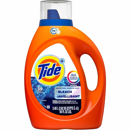 Tide Plus Liquid Detergent: Concentrated Laundry Fabric Cleaner - 84 fl oz - Cleaning & Supplies