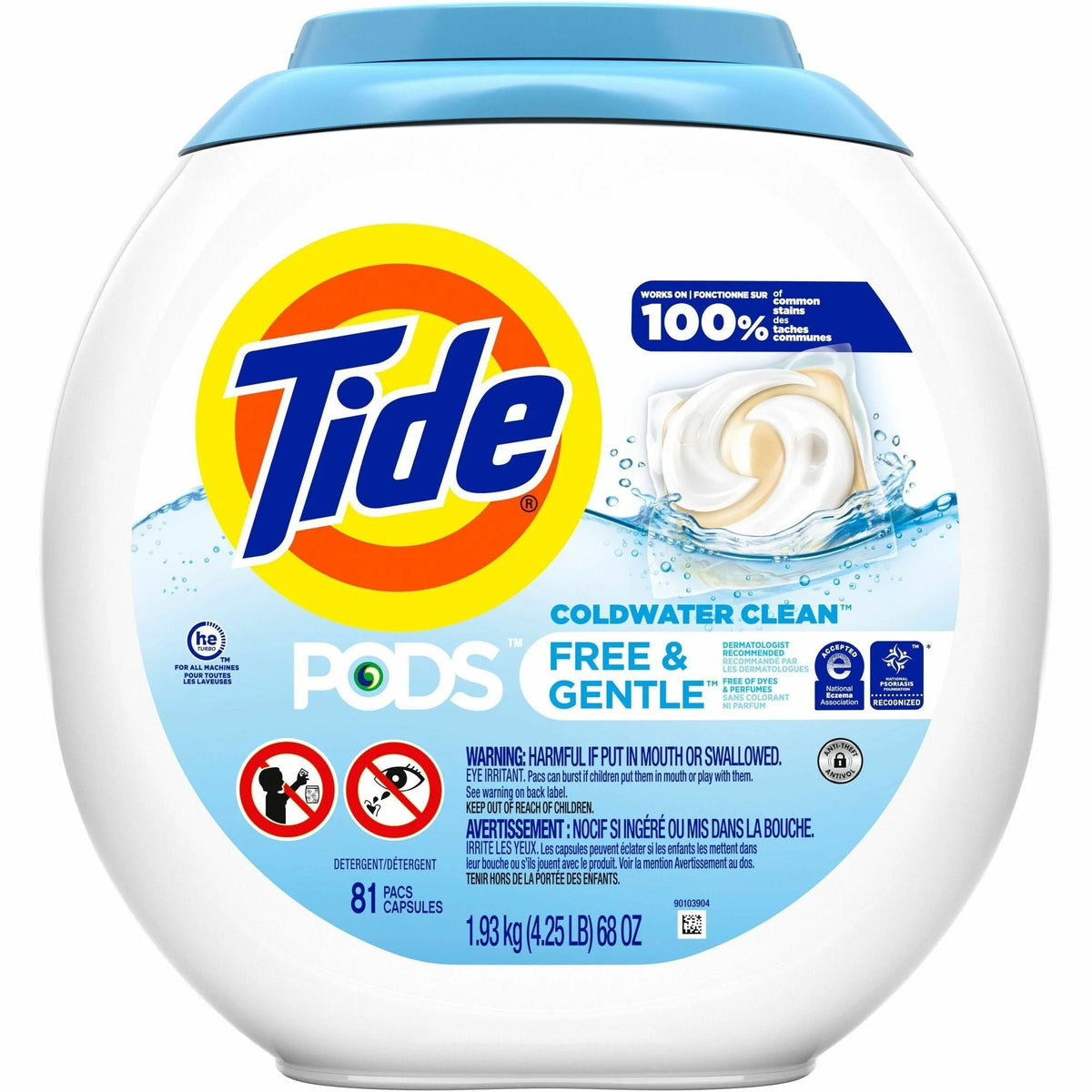 Tide Pods Laundry Detergent: Concentrated Spring Meadow Scent - Cleaning & Supplies