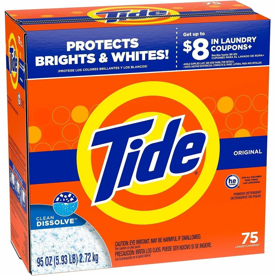 Tide Powder Laundry Detergent - Right