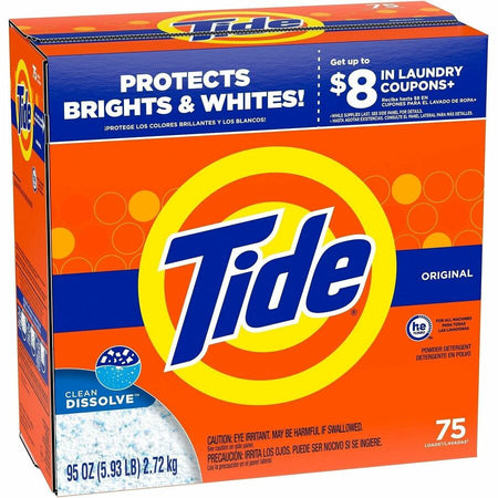 Tide Powder Laundry Detergent - Right