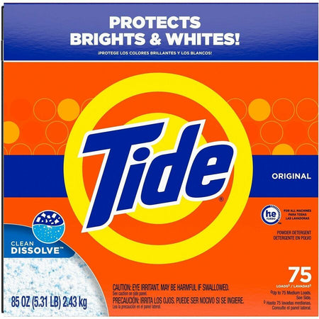 Tide Powder Laundry Detergent - Front