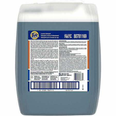 Tide Pro Line 2X Laundry Detergent - Rear
