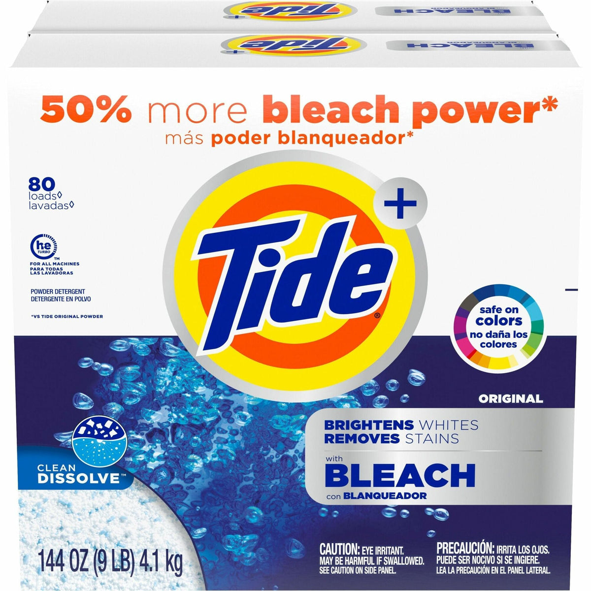 Tide Vivid Plus Bleach Detergent - 2000