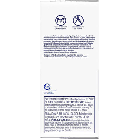 Tide Vivid Plus Bleach Detergent - Right