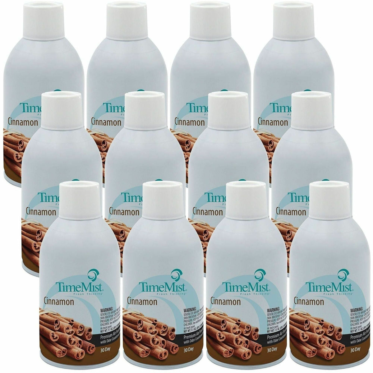 TimeMist Cinnamon Premium Air Freshener Spray - Aerosol - 5.3 fl oz (0.2 quart) - 30 Day - Fresheners