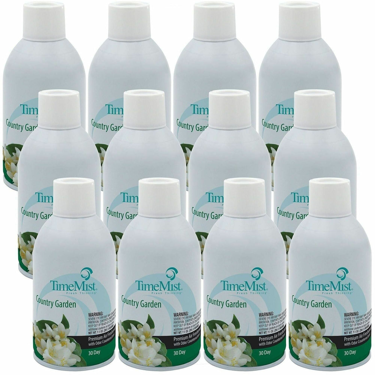 TimeMist Metered 30-Day Country Garden Scent Refill - Spray - 6000 ft² - 6.6 fl oz (0.2 quart) - 30 Day - Air Fresheners
