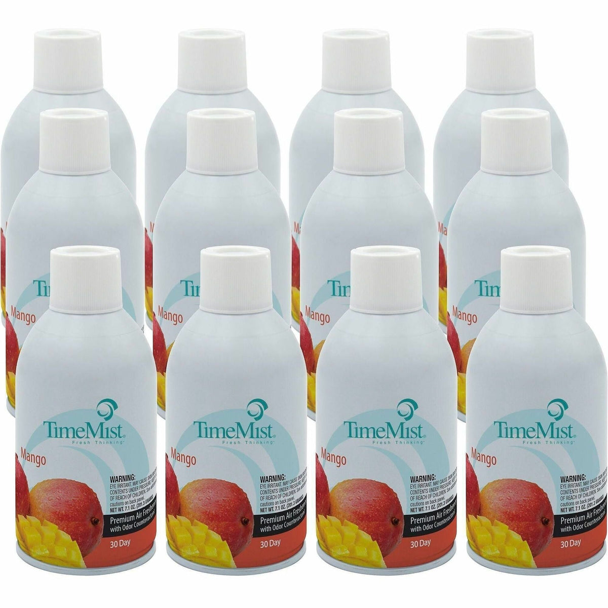 TimeMist Metered 30-Day Mango Scent Refill - Spray - 6000 ft² - 6.6 fl oz (0.2 quart) - 30 Day - Air Fresheners