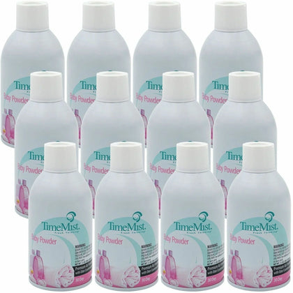 TimeMist Metered Baby Powder Scent Refill - Long Lasting Odor Neutralizer - Air Fresheners