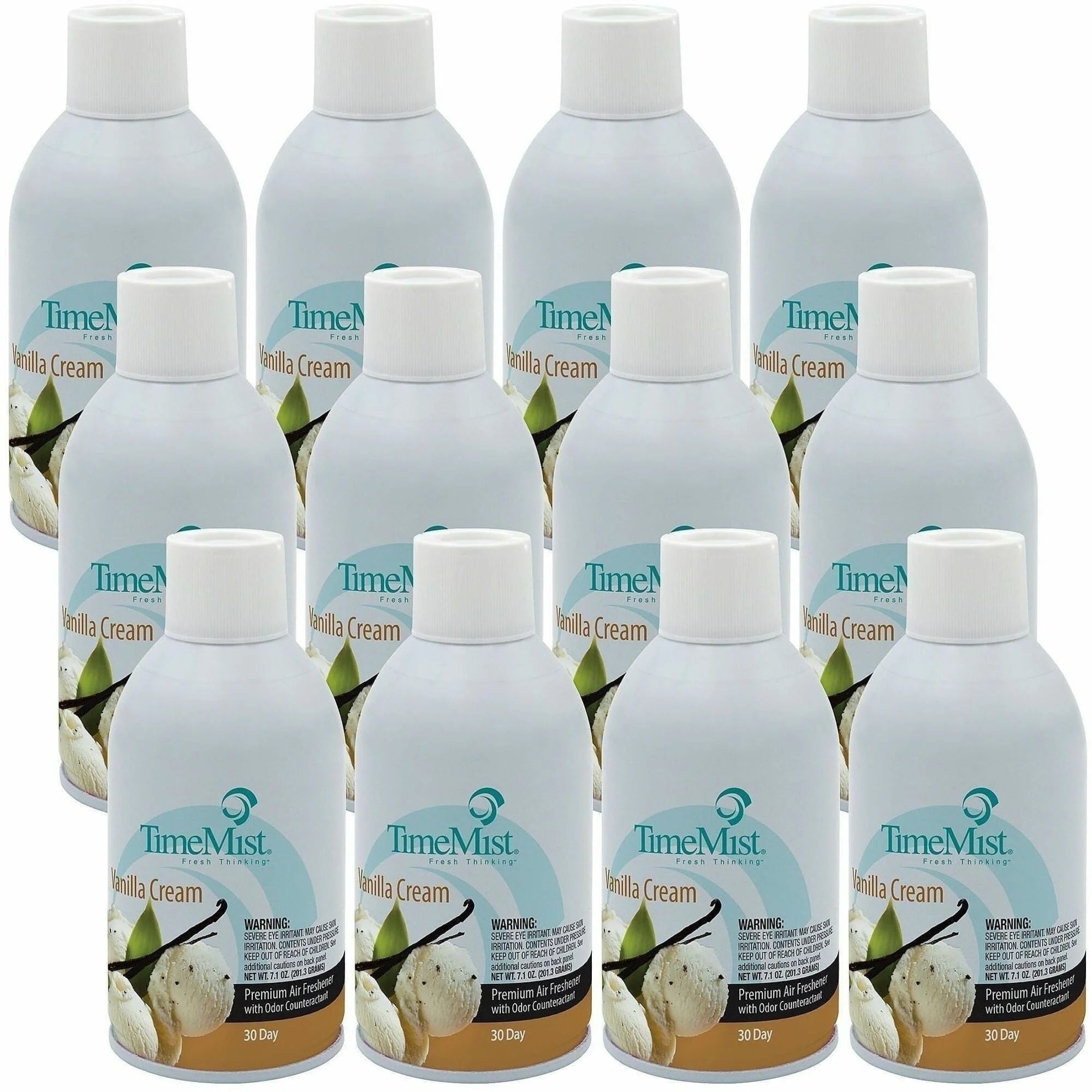 TimeMist Vanilla Cream Scent Refill - Long Lasting Odor Neutralizer - Air Fresheners