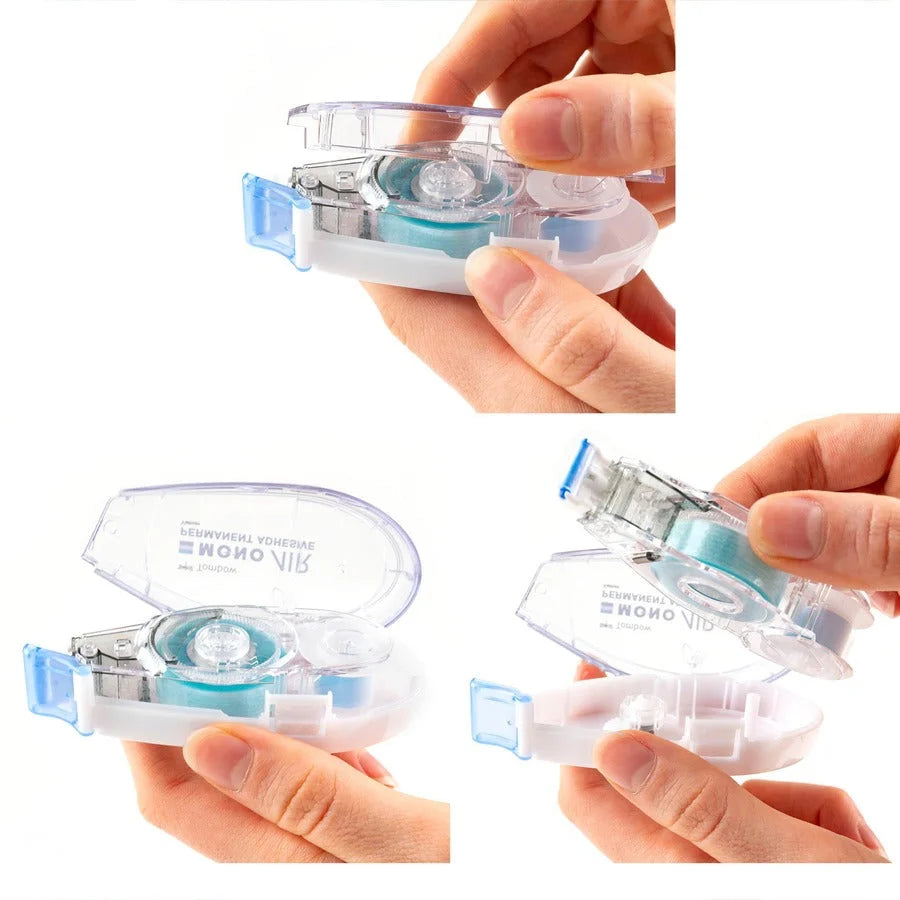 Tombow Air Touch Adhesive: 17.50 yd x 0.33’’ - Dispenser Included - General Purpose/Office Tape