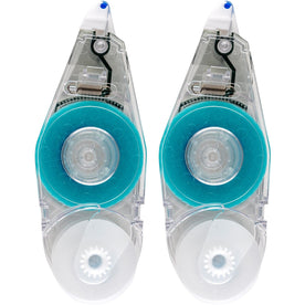 Tombow Refill 2-Pack MONO Air Touch Adhesive - 17.50 yd Length x 0.33’’ Width - White - 2 / Pack - Double-Sided Tape